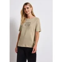 STREET ONE Print-Shirt im soften Baumwoll-Mix
