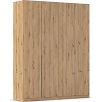 OTTO home Drehtürenschrank Kleiderschrank Schrank Garderobe AGORDO Schlafzimmer (in zwei Griff-Farben, Breiten 91-405 cm, Dekor- oder Hochglanzfront) durchdachte Innenausstattung, in 8 Breiten und 2 Höhen MADE IN GERMANY