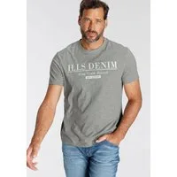 H.I.S T-Shirt schmale Passform, bedrucktes Design, Rundhalsausschnitt