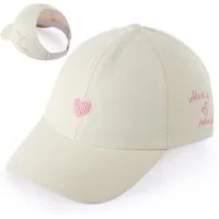 nsihing Sonnenhut Baseballkappe Pferdeschwanz für Kinder,Basecap für Mädchen Weich Atmungsaktives,Sonnenhut Kinder Sommer UV-Schutz