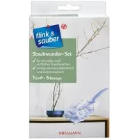 flink & sauber Staubwischer Staubwunder, Starter-Set inkl. 5 Bezügen