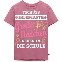 Spreadshirt T-Shirt Große Mädchen Gehen In Die Schule Einschulung Kinder Premium T-Shirt (1-tlg)