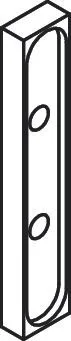 Hansgrohe Fliesenausgleichsscheibe Rainfinity Showerpipe chrom, 93773000 93773000