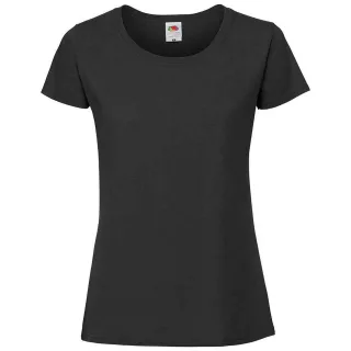 Fruit of the Loom - "Iconic" T-Shirt für Herren (Schwarz)