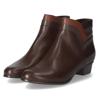 Kaerlek Ankle Boots - Gr. 38 - Braun - Glattleder