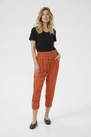 Casual Hose Loose fit orange