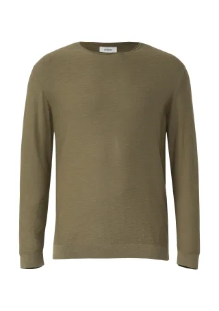 s.Oliver - Strickpullover olive - Gr. - 3XL