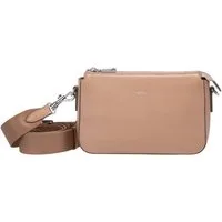 JOOP! Umhängetasche sofisticato 1.0 jasmina shoulderbag shz, Damen Handtasche, Schultertasche mit Logoprägung