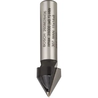 Bosch PRO V-Nutfräser, für Schriftzüge - 2608628406