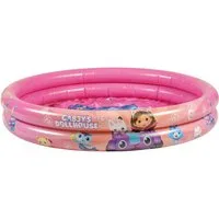 Happy People Planschbecken 2-Ring Pool Gabby's Dollhouse Planschbecken 122x23cm, 2-Ring Konstruktion