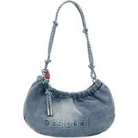 Desigual Umhängetasche Half Logo Denim Waverly Bag