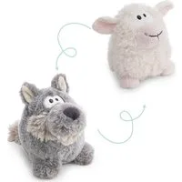 Nici Kuscheltier Let Me Out, Wolf mit Wendefunktion, 15cm, 2in1 Wendeplüschtier