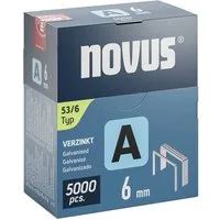NOVUS Tackerklammer Feindrahtklammern A Typ 53 6mm 042-0761
