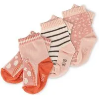 Sigikid Socken Savanne für Babys Mädchen (3-Paar)