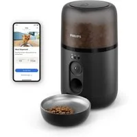 Philips Futterautomat PAW5320/02 Pet Series, mit Kamera, 4,5l, für Katzen und kleine Hunde, Nachfüll-Benachrichtigung, Anti-Verstopf-Technologie u. App-Anbindung