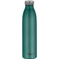 THERMOcafé Isolierflasche TC BOTTLE, aus doppelwandigem Edelstahl, spülmaschinenfest, gummierter Drehverschluss, absolut dicht bei Kohlensäure
