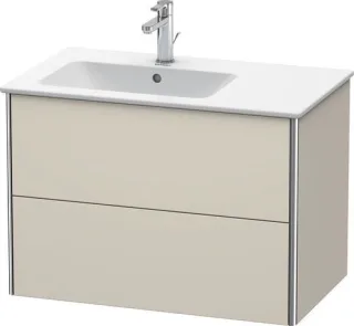 Duravit XSquare Waschtischunterbau wandhängend Taupe Supermatt 810x478x560 mm - XS417608383 XS417608383