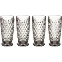 Villeroy & Boch Bierglas Boston, Kristallglas, Spülmaschinengeeignet, Transparent, Boston, H: 16.2cm