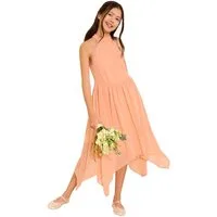 LIPSY Partykleid Lipsy festliches Neckholder-Kleid mit Zipfelsaum (1-tlg)