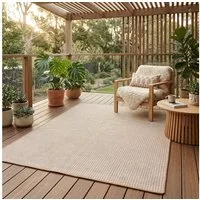 Snapstyle Outdoorteppich In & Outdoor Teppich Flachgewebe Oslo Karo Modern, Rechteckig, Höhe: 4 mm