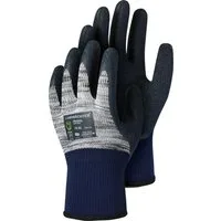 Leibwächter Arbeitshandschuhe 6 Paar / 12 Paar robuster Bau Handwerk Mechaniker Handschuh IRON (6-St) robust, trockene und leicht nasse Umgebung geeignet