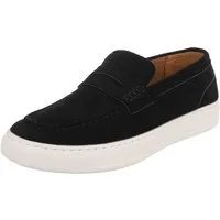 Coolwalk Herren Slip-On Mokassin-Slipper mit Komfortsohle Slipper (91563695) Flach Slipper in Schwarz