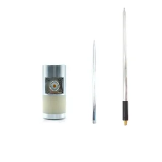 5.6m Telescopic Antenna 14-50MHz 100W PEP High Performance Portable Outdoor Communication Stainless Steel M10 Thread Alu
