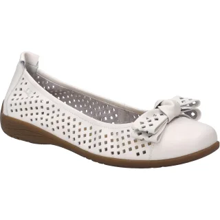 JOSEF SEIBEL Damen Ballerina Fenja 24 in weiss