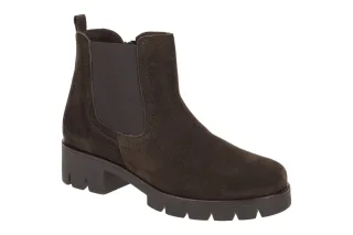 Gabor 31.710.18 Brown Velour Best Fitting Ankle Boots
