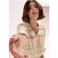 bianca Druckbluse ALENA mit modischem Print in Trendfarben