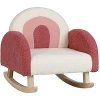 COSTWAY Kindersofa, mit Schaukelfunktion,mit Lehne,bis 50kg
