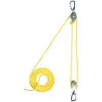 EDUPLAY Spielzeug-Gartenset Flaschenzug (Farbe zufällig, 1 Set)