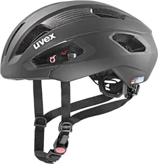 Uvex Rise CC Rennrad-Helm all black matt 52-56 cm
