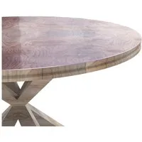 ANRO Tischdecke Hochwertig transparent 2mm Folie Tischschutz abwaschbar (Einzelstück 1-tlg), gerade Schnittkante 90G Kanteglänzend Rund 60cm 2mm PVC Kratzschutz