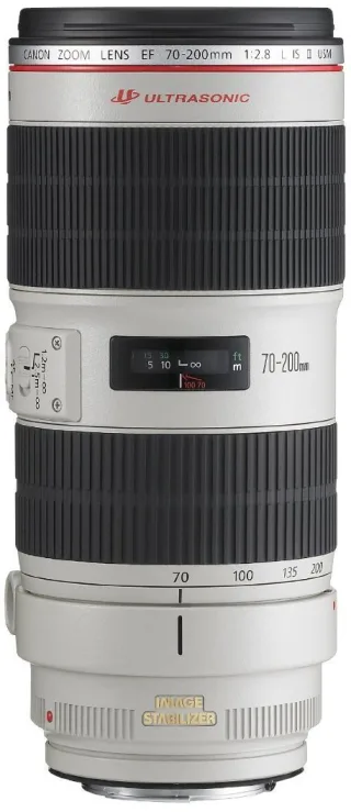 Canon 70-200mm 1:28 L IS II USM [für Canon EF] weiß/schwarz