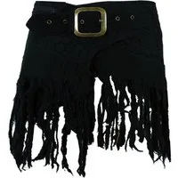 Guru-Shop Minirock Goa Minirock, Wickelrock, Tribal Cacheur,.. alternative Bekleidung