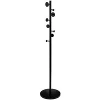 5five Simply Smart Garderobenständer Stehender Kleiderständer, schwarz, 8 Haken, (Kleiderständer)