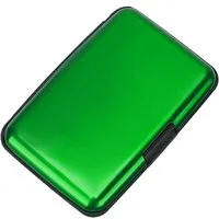 FELIXLEO digitale Geldbörse Mini RFID Wallet Aluminium Credit Cards Holder Business Case