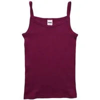 HERMKO Achseltop 2460 100 % Bio-Baumwolle, Trägerhemd, Spaghettiträger, Top, basic, weich