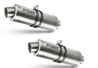 Sport Auspuff GP Storm by MIVV für Kawasaki Z 1000  Bj. 2003-2006 Typ: ZRT00A mit ABE