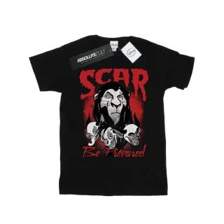 Disney - "The Lion King Be Prepared" T-Shirt für Herren (Schwarz)