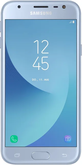 Samsung Galaxy J3 2017 (J330FN/DS) 16GB [Dual-Sim] blau