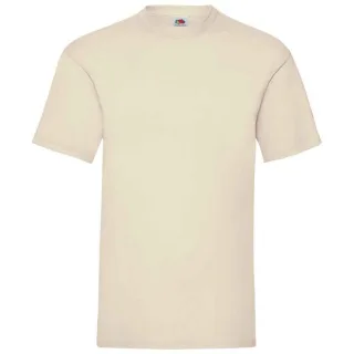 Fruit of the Loom - "Valueweight" T-Shirt für Herren (Natürlich)