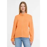 Ragwear Strickjacke SESSIL mit Langarm, aus Viskose und Nylon, Regular Fit, unifarben