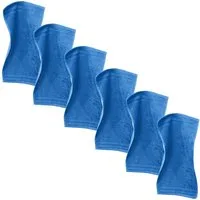 Erwin Müller Gästehandtuch Gästetuch "Heidelberg" 6er-Pack, Frottier, Walk-Frottier Uni