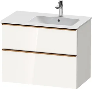 Duravit D-Neo Waschtischunterbau wandhängend Weiß Hochglanz 810x462x625 mm - DE4367004220000 DE4367004220000