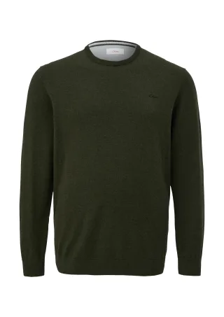 s.Oliver - Strickpullover olive - Gr. - 4XL
