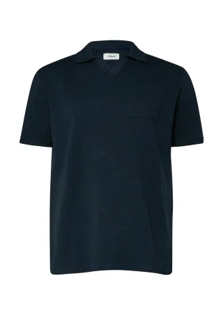 s.Oliver - Polo-Shirt blau - Gr. - 5XL