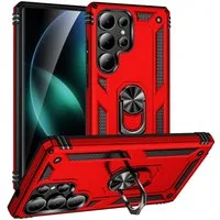 CoolGadget Handyhülle Armor Shield Case für Samsung Galaxy S26 Ultra 6,9 Zoll, Outdoor Cover mit Magnet Ringhalterung Hülle für Samsung S26 Ultra