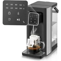 FOHERE Wasserkocher Heißwasserspender 2600W, mit Abnehmbaren 2.5L, 2.5 l, 2600 W, Instant heißes Wasser 45-100°C